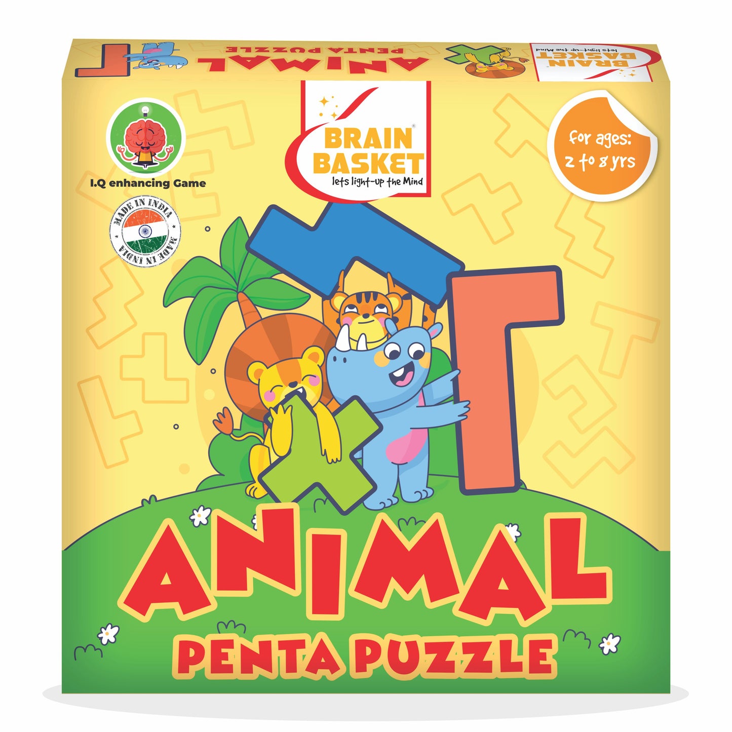 Animal Penta Puzzle | Age 2 to 8 | Logic | Visual-Intelligence