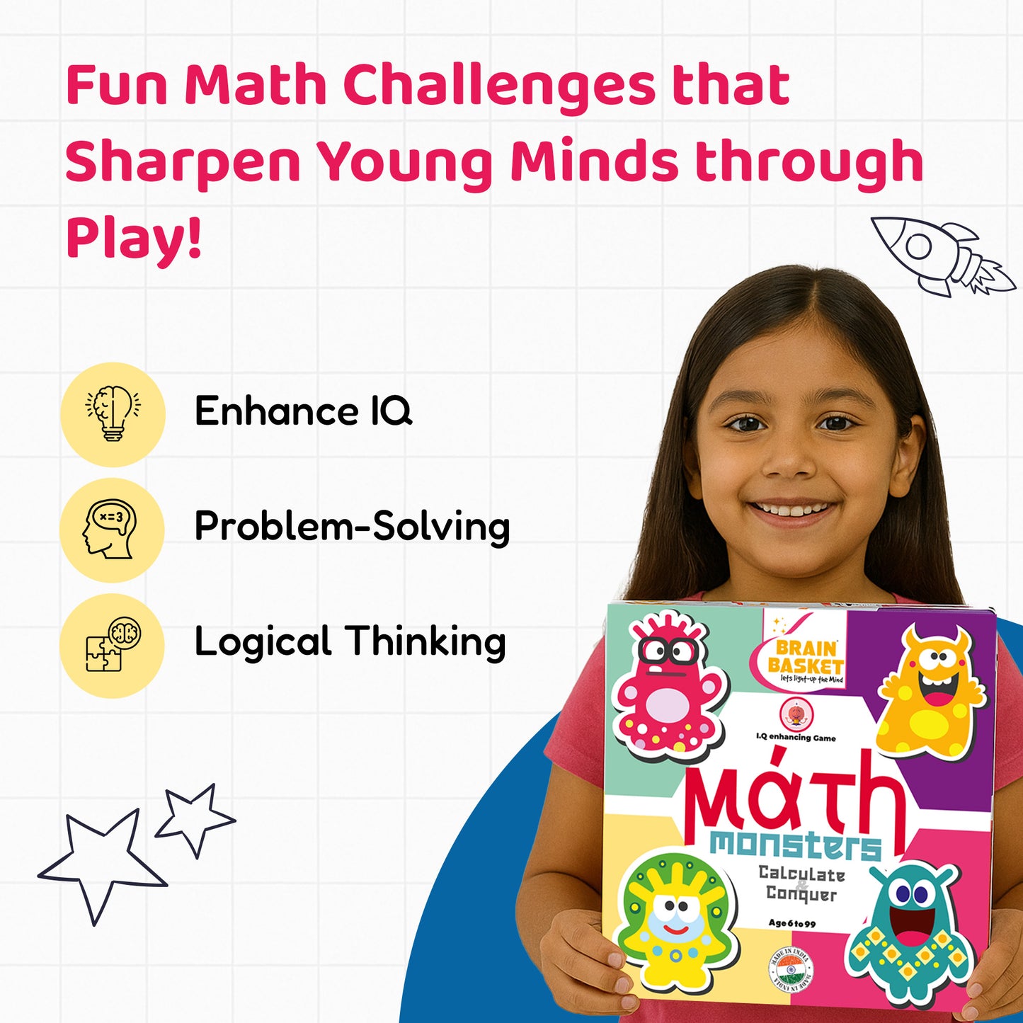 Math Monsters | Age 6 to 99 | Strategy