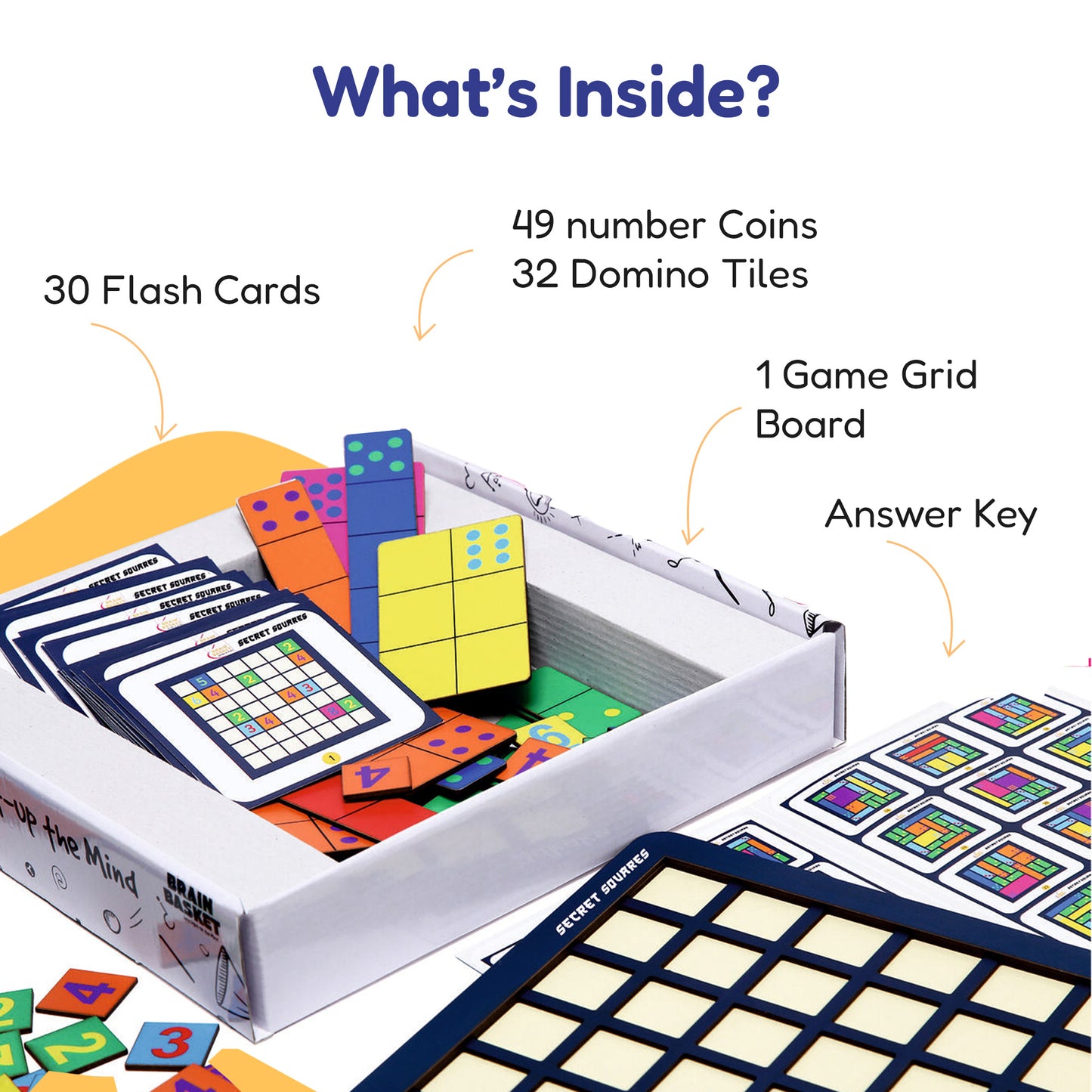 Secret Squares | Age 6 to 99 | Logic | Visual-Intelligence