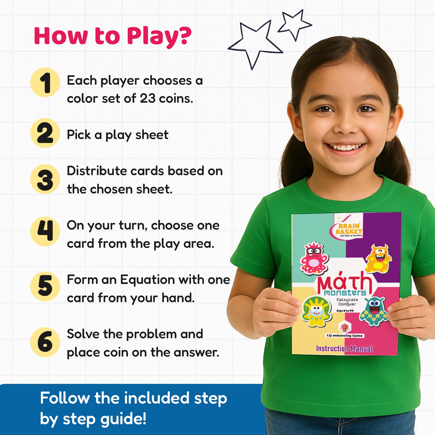 Math Monsters | Age 6 to 99 | Strategy