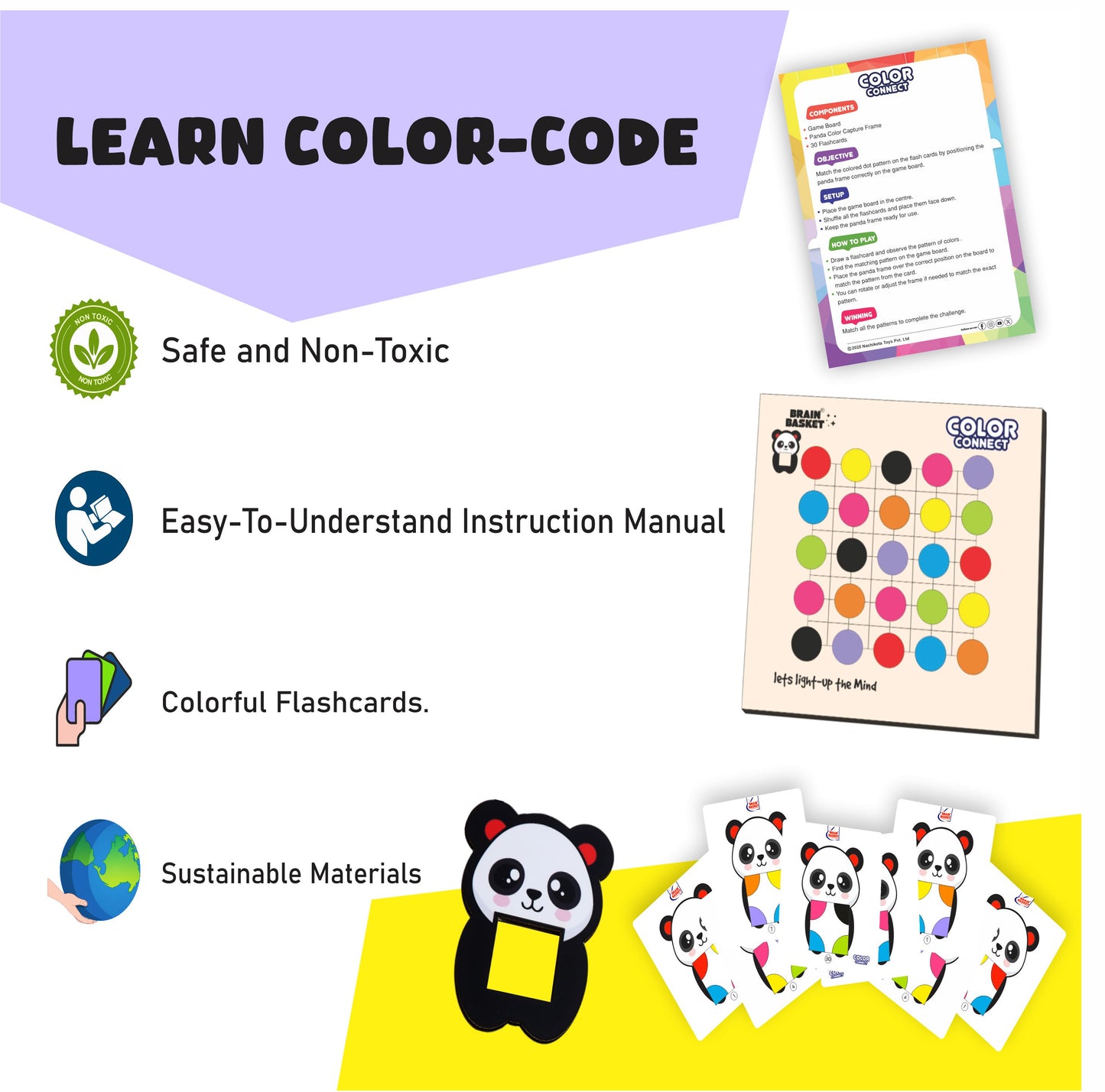 Color Connect | Age 2 to 8 | Logic | Visual-Intelligence