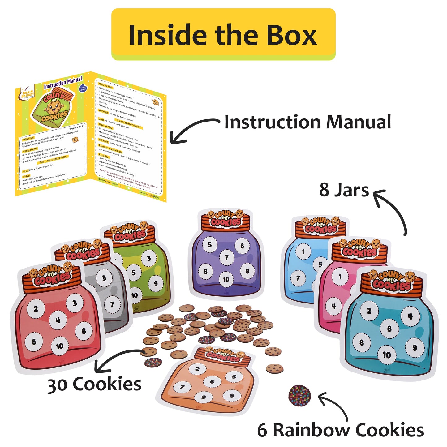 Count My Cookies | Age 2 to 8 | Memory Game