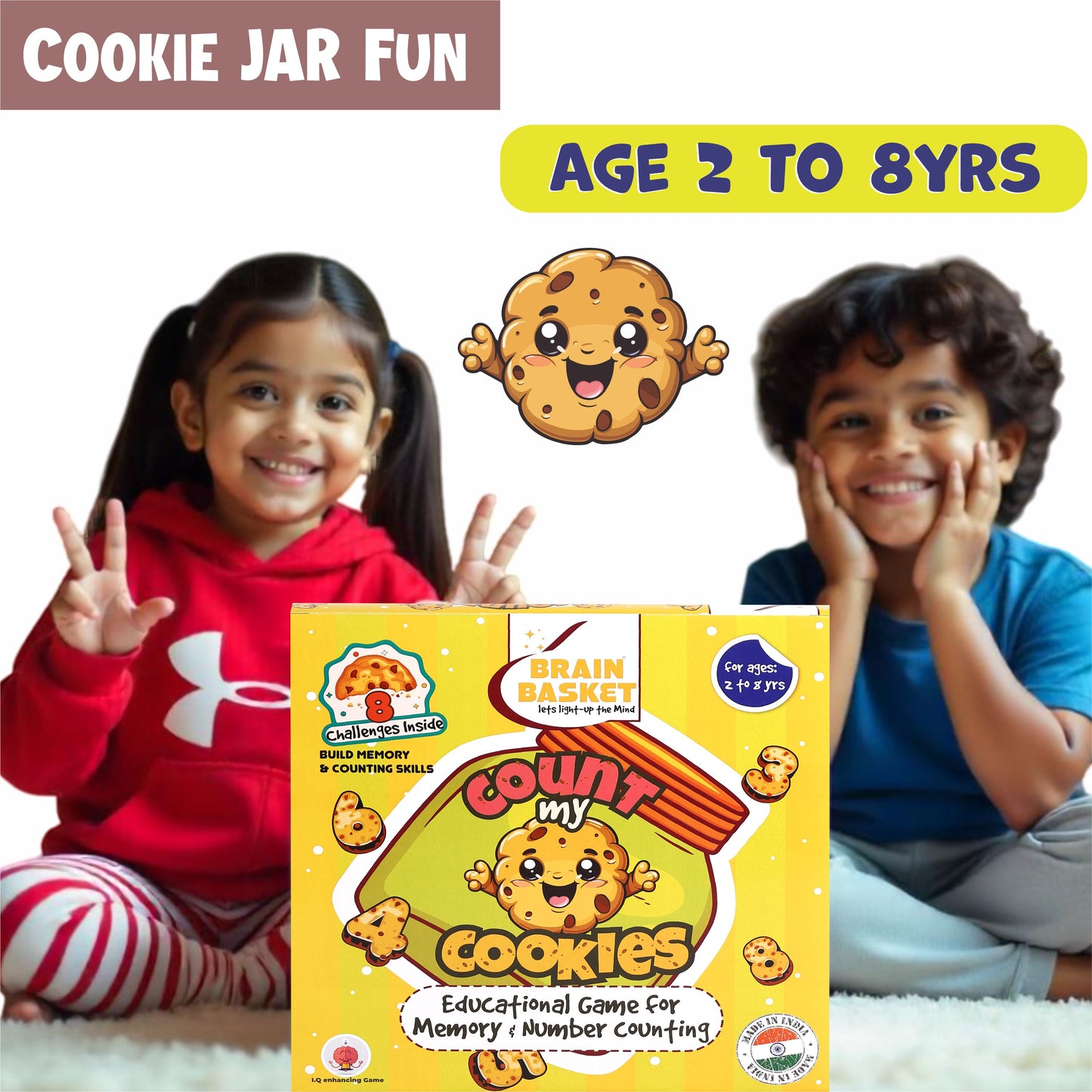 Count My Cookies | Age 2 to 8 | Memory Game