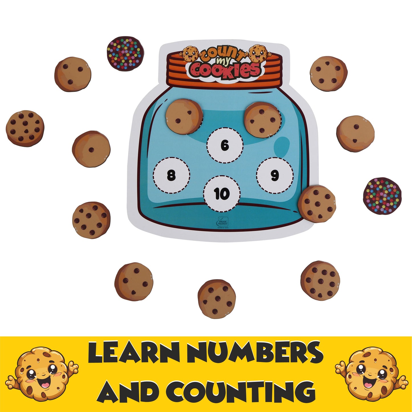 Count My Cookies | Age 2 to 8 | Memory Game