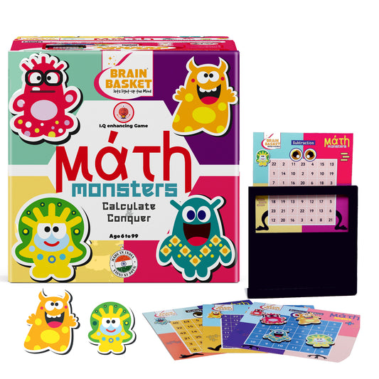 Math Monsters | Age 6 to 99 | Strategy