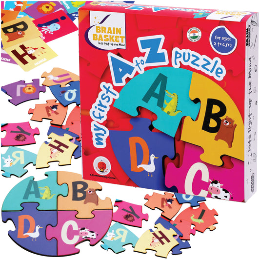 My First A to Z Puzzle | Age 2 to 6 | Logic | Visual-Intelligence
