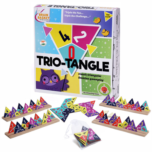 Trio Tangle | Age 6 to 99 | Logic | Visual-Intelligence | Strategy