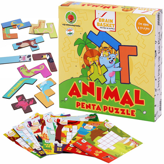 Animal Penta Puzzle | Age 2 to 8 | Logic | Visual-Intelligence