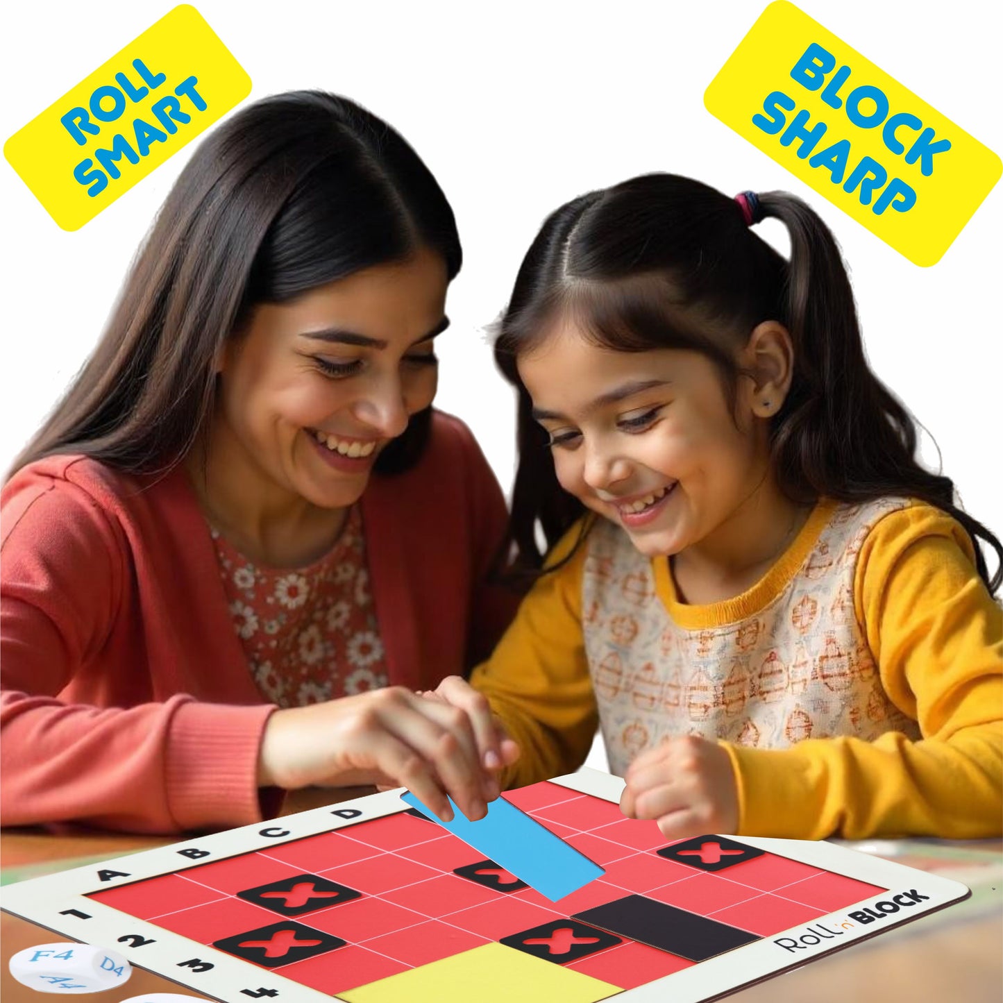 Roll 'N' Block | Age 4 to 99 | Logic | Visual-Intelligence