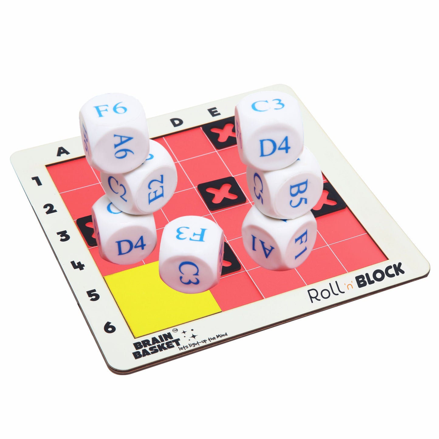 Roll 'N' Block | Age 4 to 99 | Logic | Visual-Intelligence