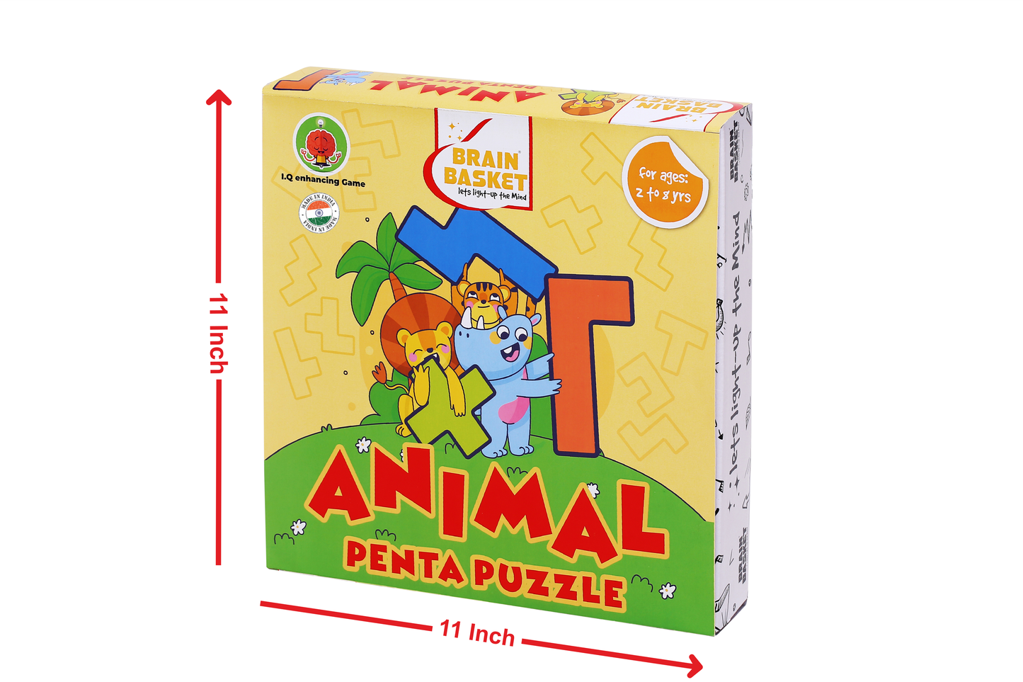 Animal Penta Puzzle | Age 2 to 8 | Logic | Visual-Intelligence