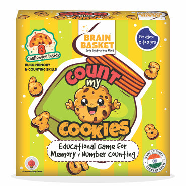 Count My Cookies | Age 2 to 8 |  Memory Game