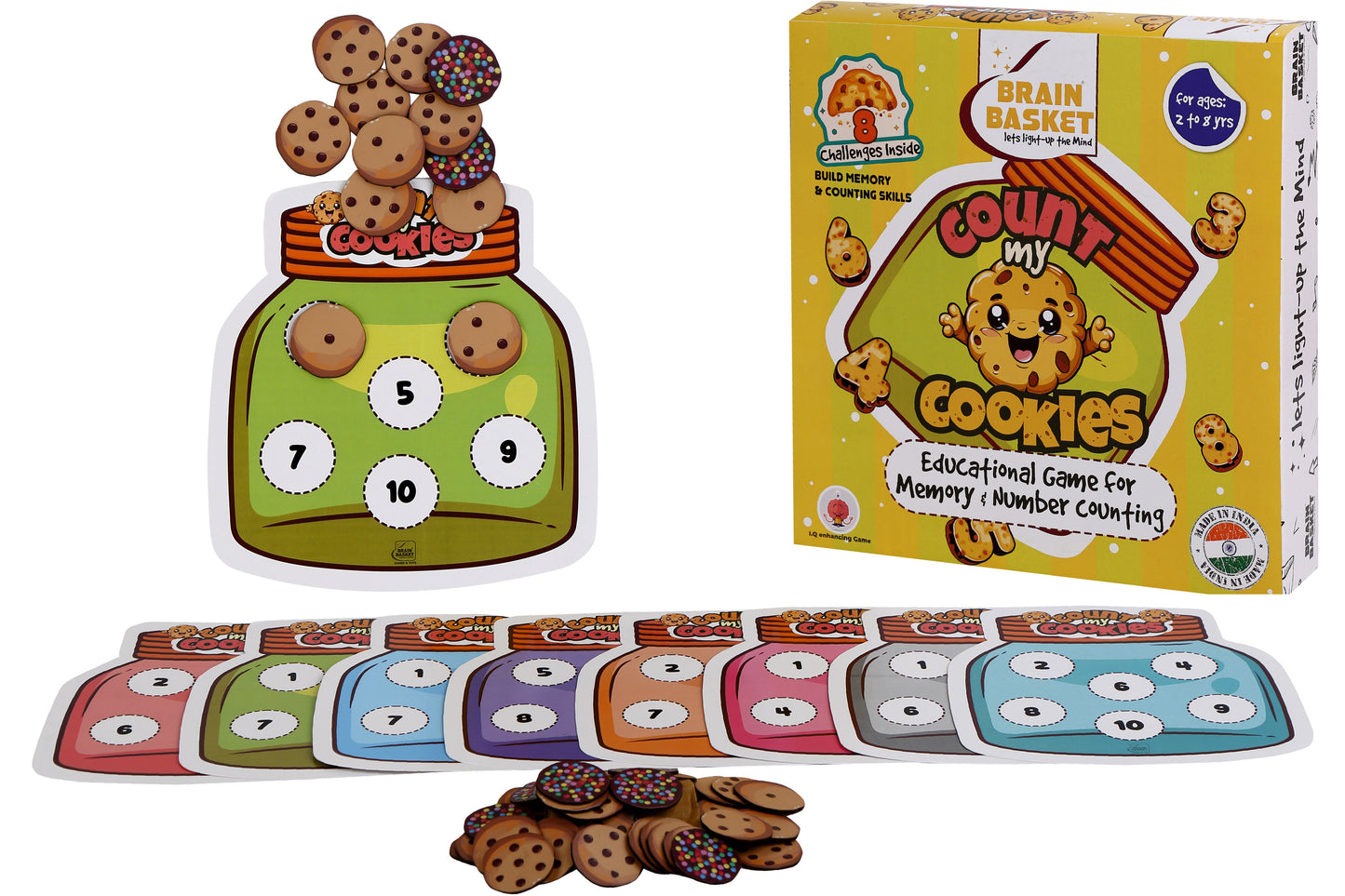 Count My Cookies | Age 2 to 8 |  Memory Game