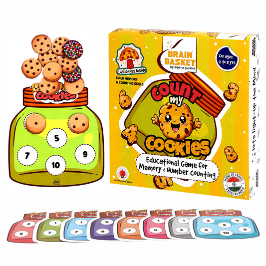 Count My Cookies | Age 2 to 8 |  Memory Game