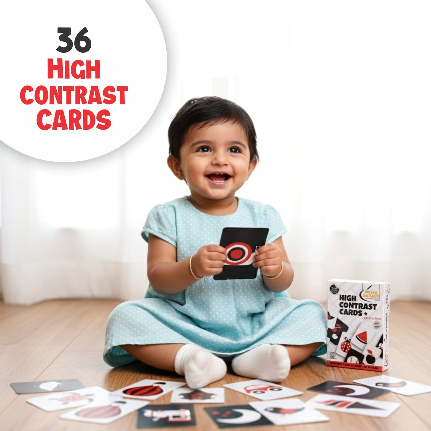 HIGH CONTRAST CARD PLUS | 12 to 24 Months | Early Learning
