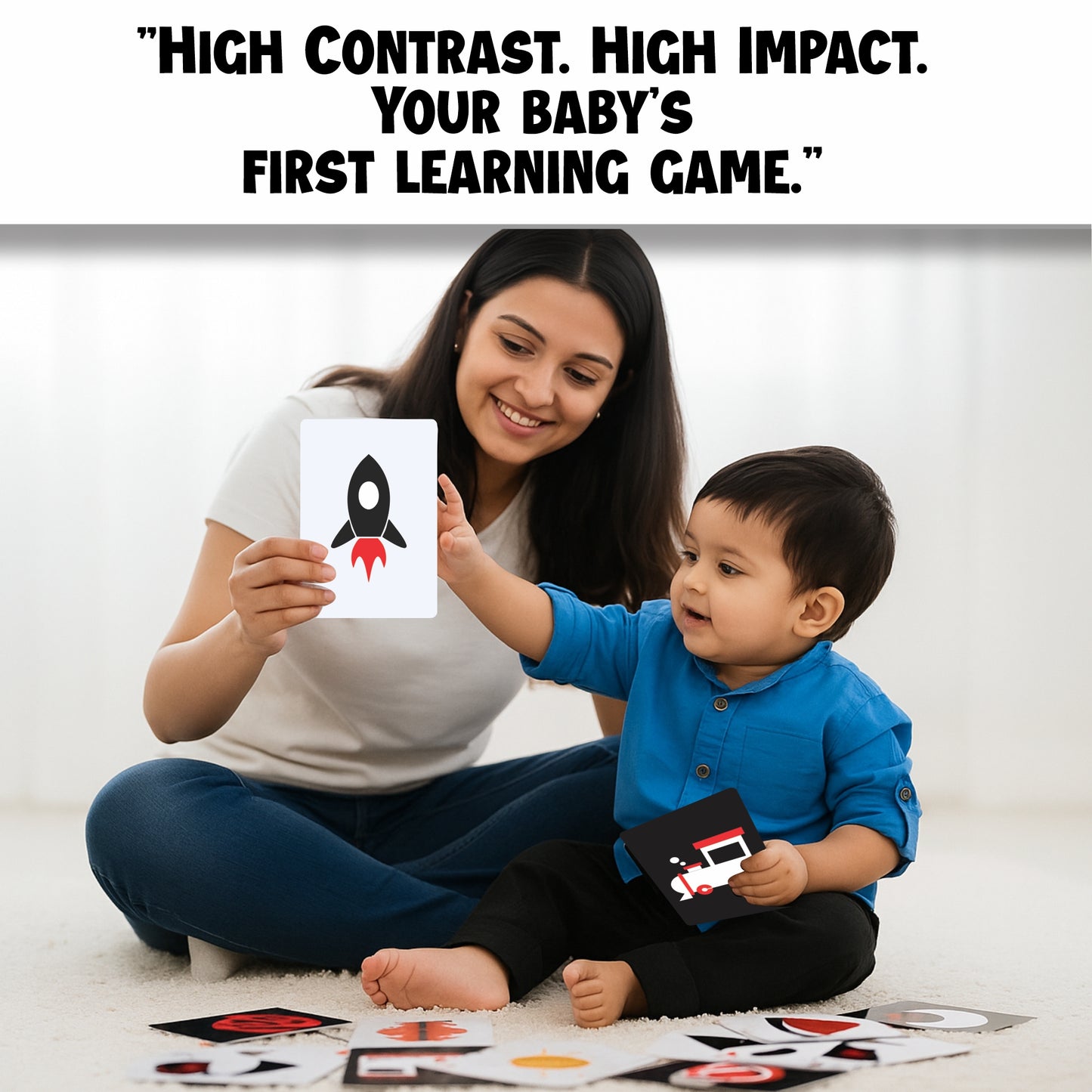 HIGH CONTRAST CARD PLUS | 12 to 24 Months | Early Learning