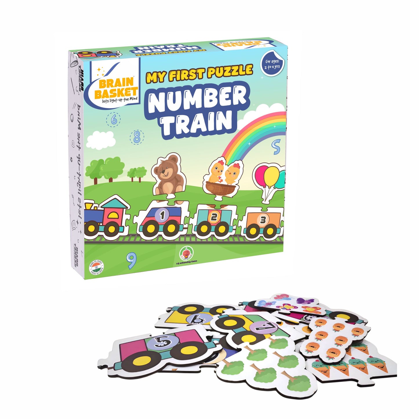 MY FIRST PUZZLE NUMBER TRAIN | Age 2 to 4 | Puzzle Game
