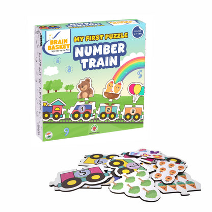 MY FIRST PUZZLE NUMBER TRAIN | Age 2 to 4 | Puzzle Game