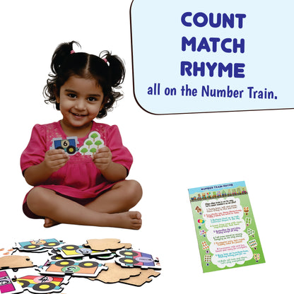 MY FIRST PUZZLE NUMBER TRAIN | Age 2 to 4 | Puzzle Game
