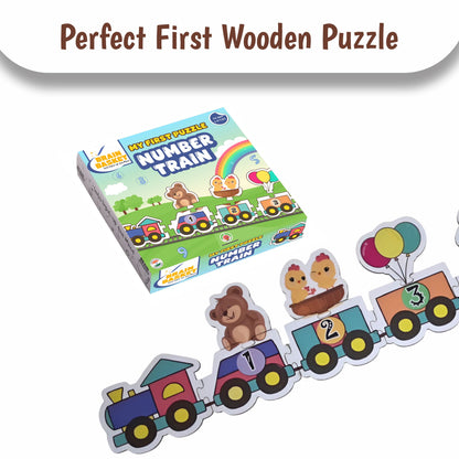 MY FIRST PUZZLE NUMBER TRAIN | Age 2 to 4 | Puzzle Game