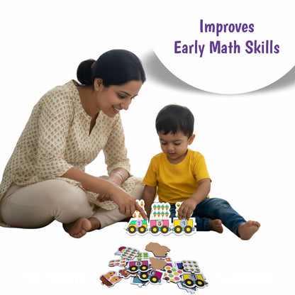 MY FIRST PUZZLE NUMBER TRAIN | Age 2 to 4 | Puzzle Game