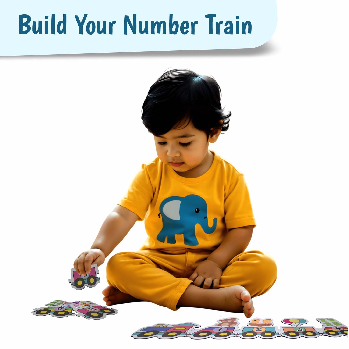 MY FIRST PUZZLE NUMBER TRAIN | Age 2 to 4 | Puzzle Game