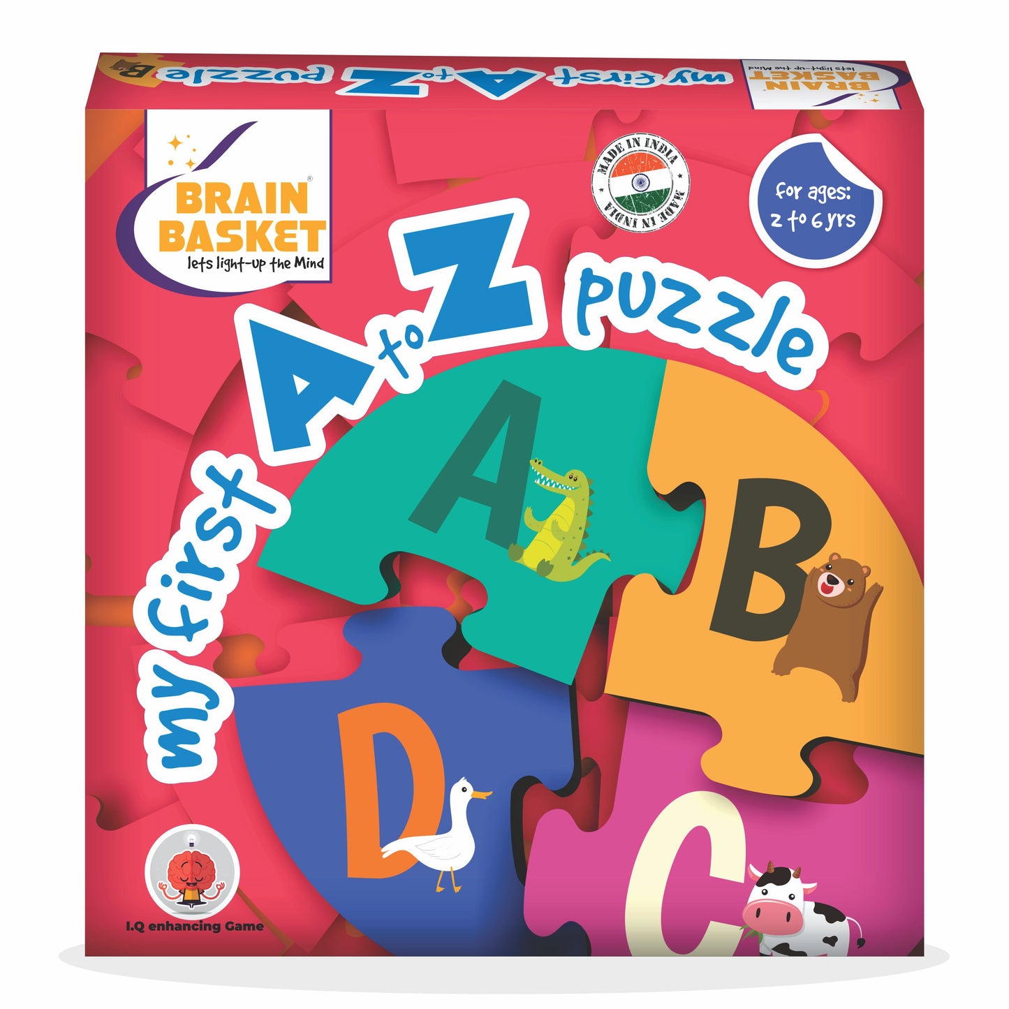 My First A to Z Puzzle | Age 2 to 6 | Logic | Visual-Intelligence
