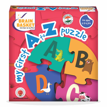 My First A to Z Puzzle | Age 2 to 6 | Logic | Visual-Intelligence