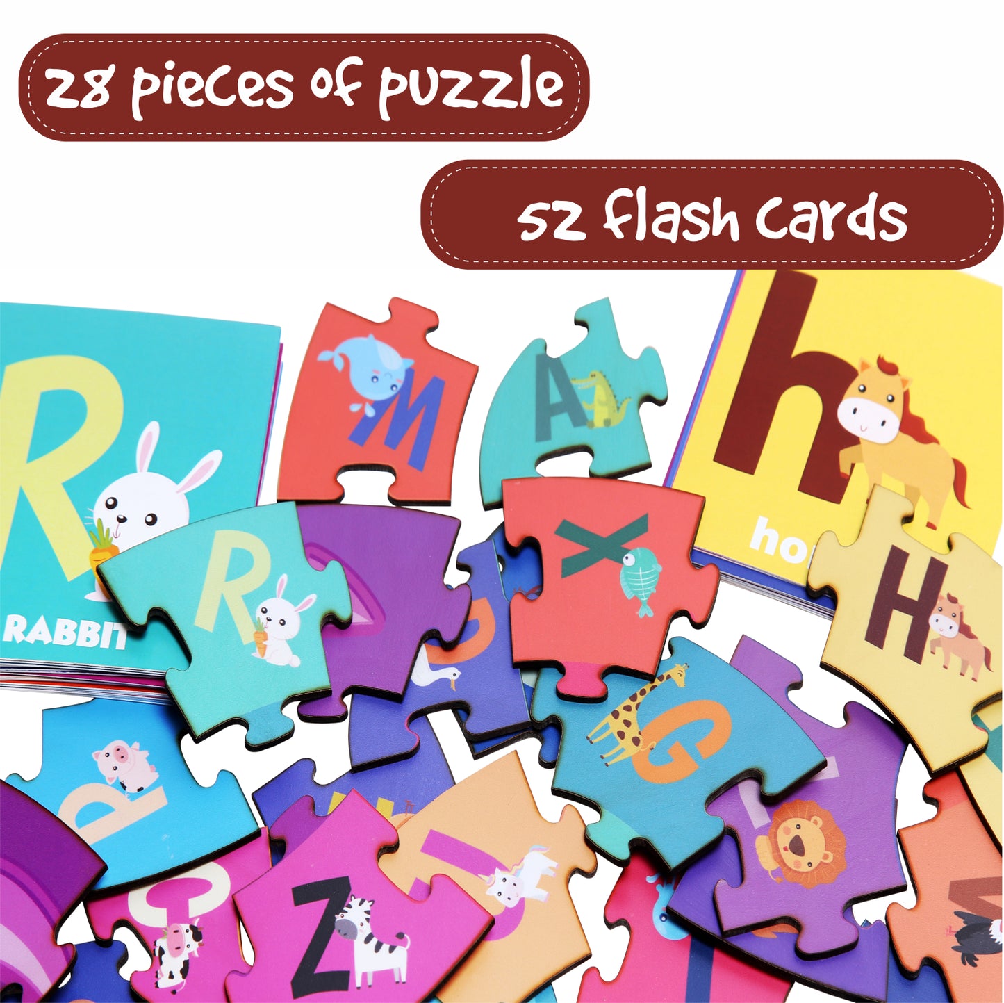 My First A to Z Puzzle | Age 2 to 6 | Logic | Visual-Intelligence