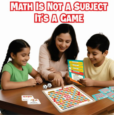 PRIME NUMBER RACE | Age 8–99 | Educational Board Game | Math Strategy & Logic Game