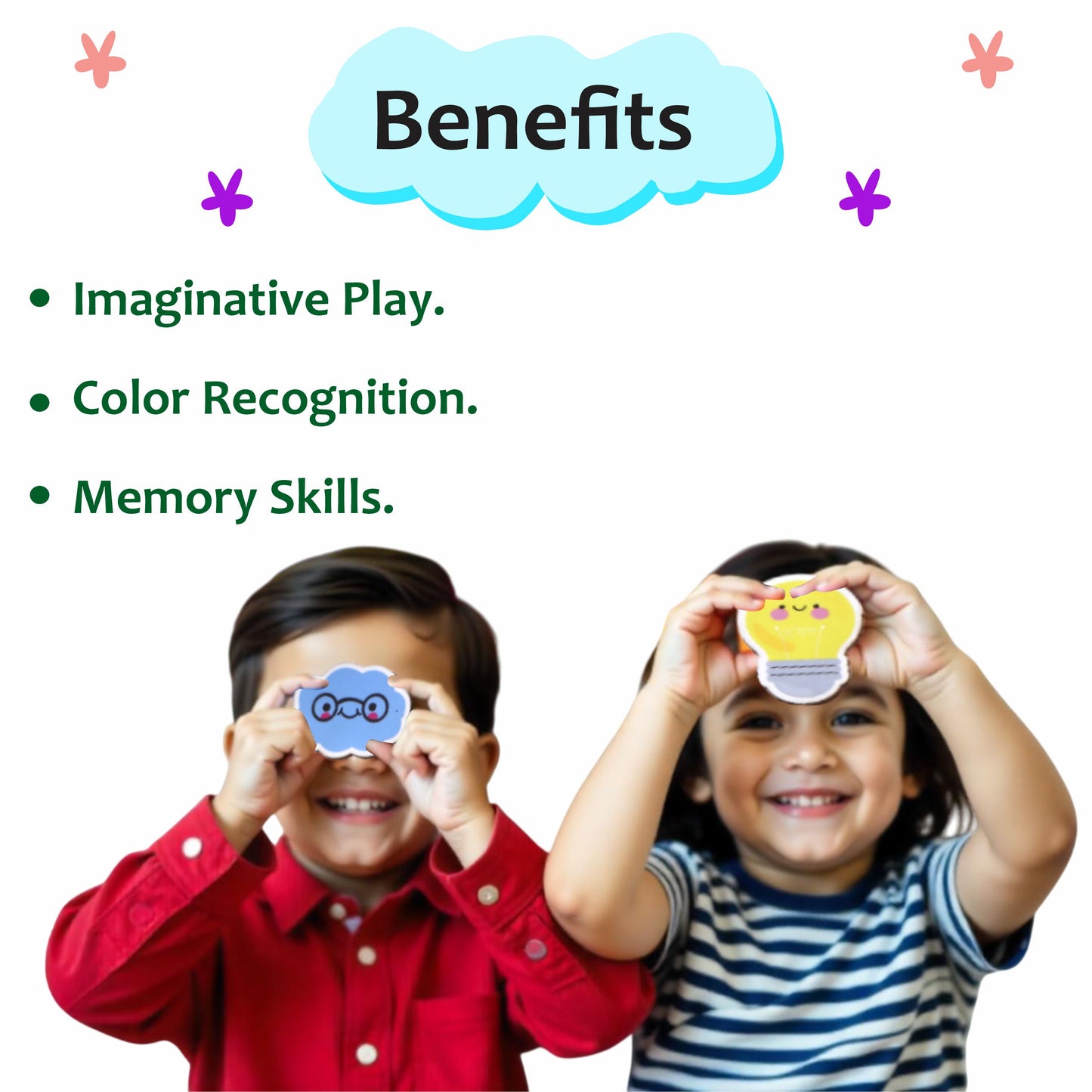 Rainbow Bus Ride | Age 2 to 6 | Memory Game