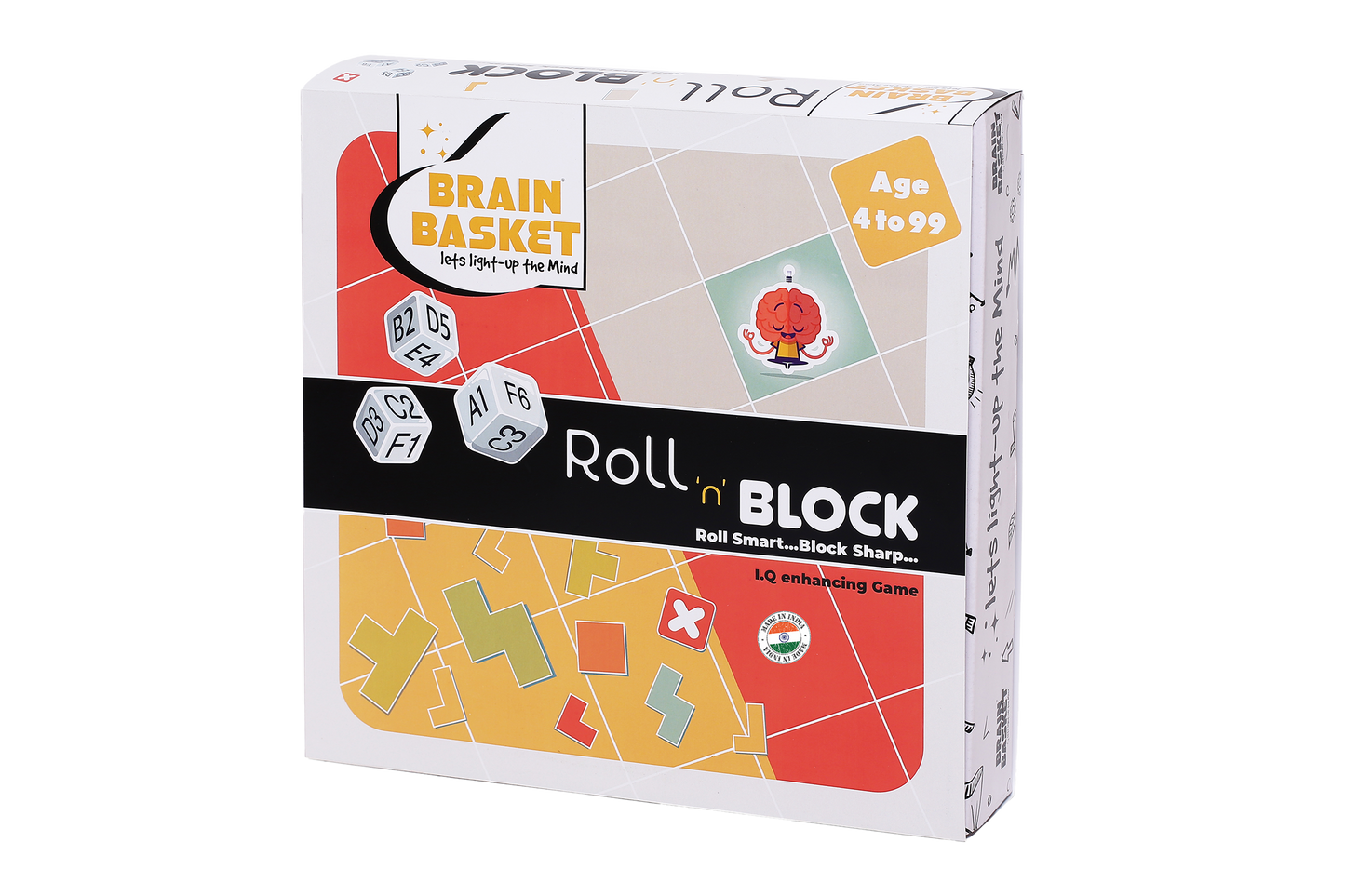 Roll 'N' Block | Age 4 to 99 | Logic | Visual-Intelligence