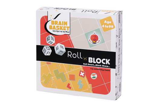 Roll 'N' Block | Age 4 to 99 | Logic | Visual-Intelligence