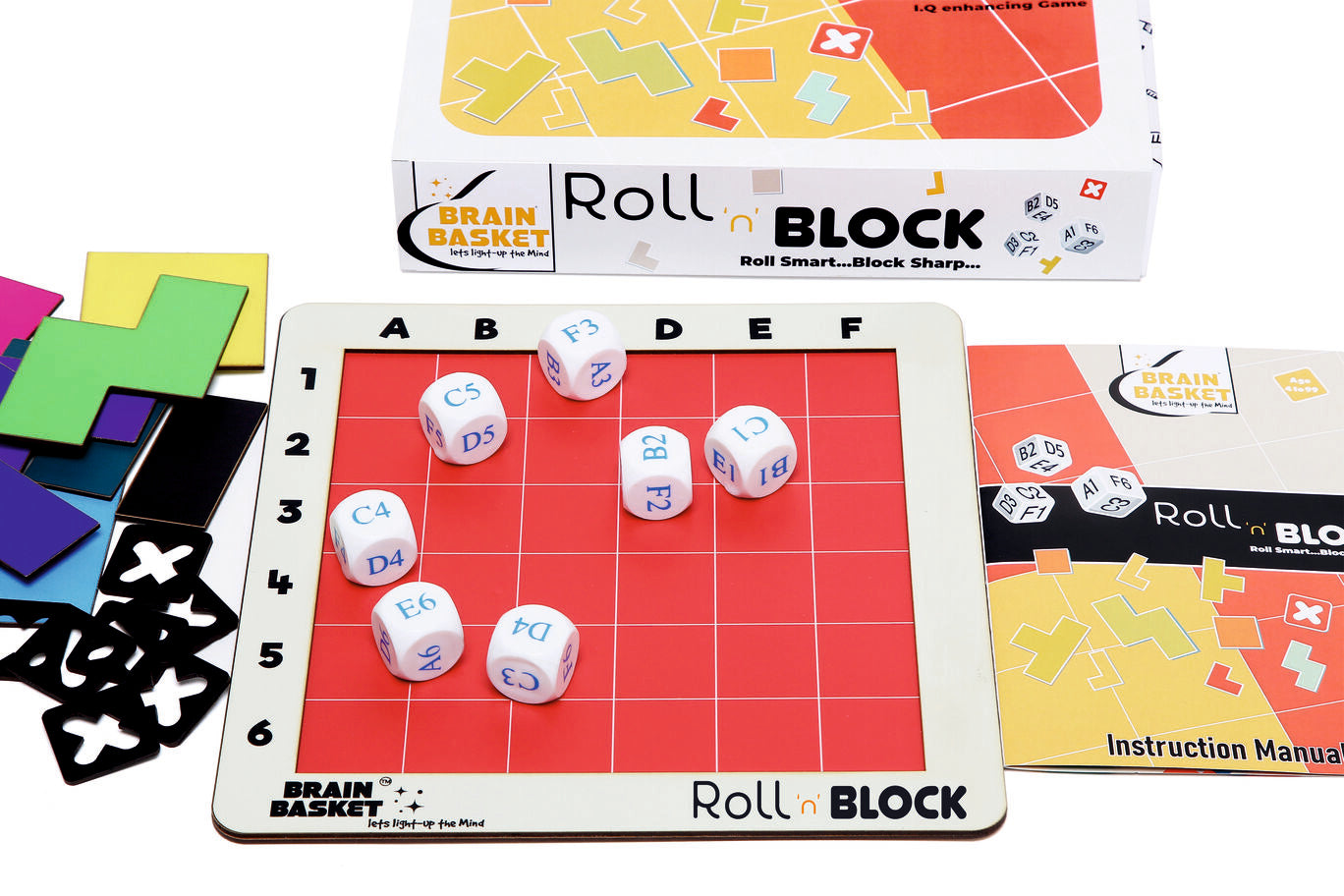 Roll 'N' Block | Age 4 to 99 | Logic | Visual-Intelligence