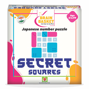 Secret Squares | Age 6 to 99 | Logic | Visual-Intelligence