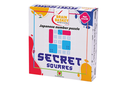 Secret Squares | Age 6 to 99 | Logic | Visual-Intelligence