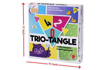 Trio Tangle | Age 6 to 99 | Logic | Visual-Intelligence | Strategy