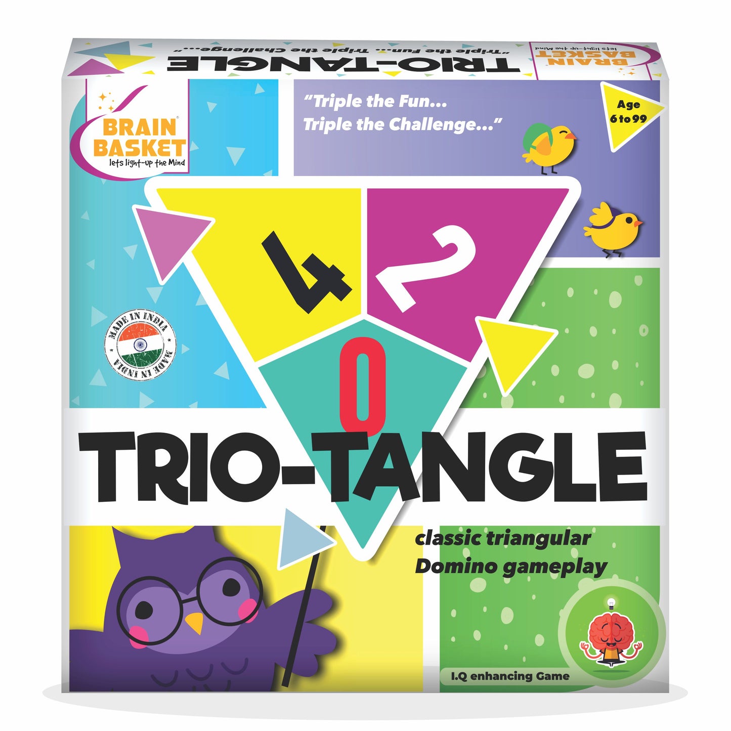 Trio Tangle | Age 6 to 99 | Logic | Visual-Intelligence | Strategy