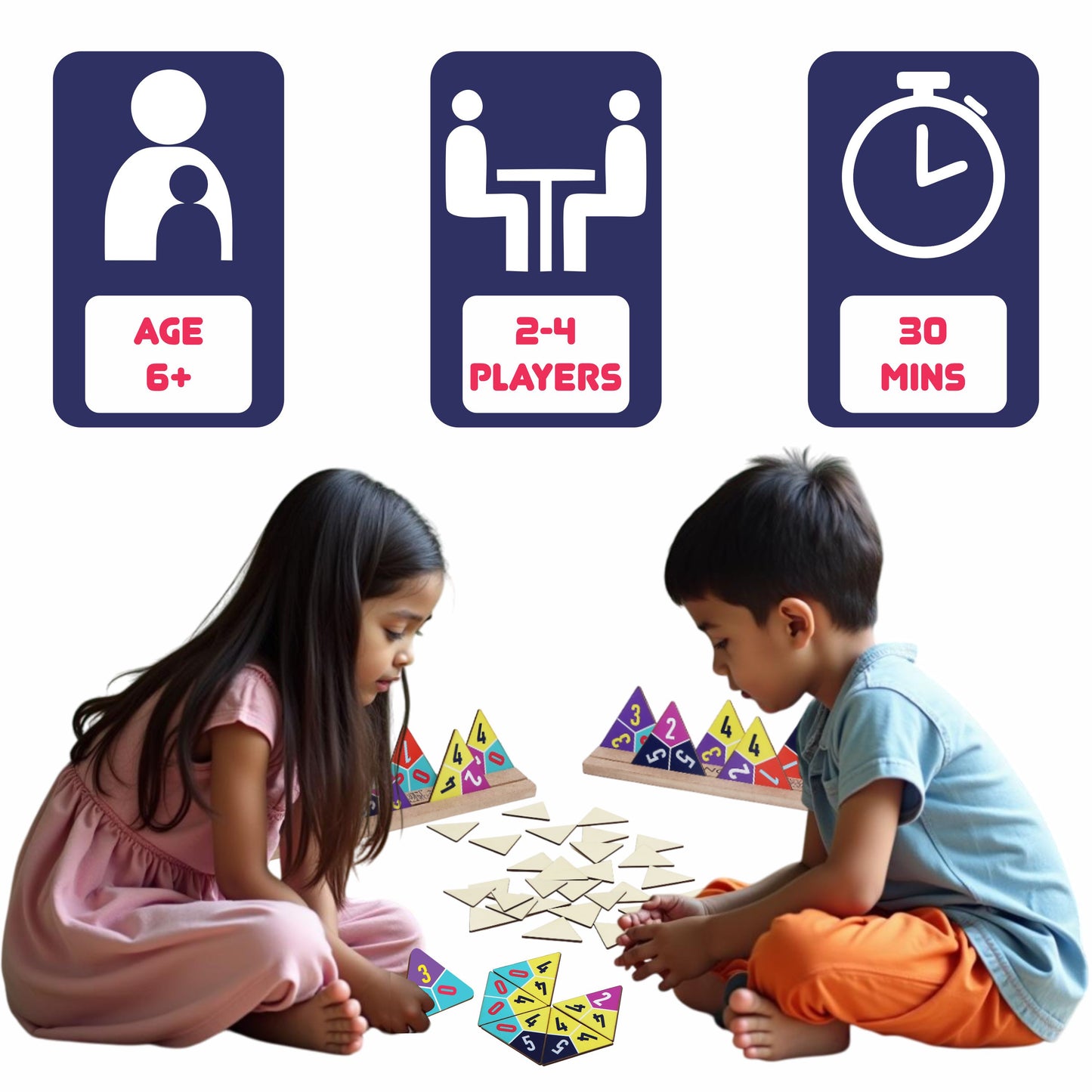 Trio Tangle | Age 6 to 99 | Logic | Visual-Intelligence | Strategy