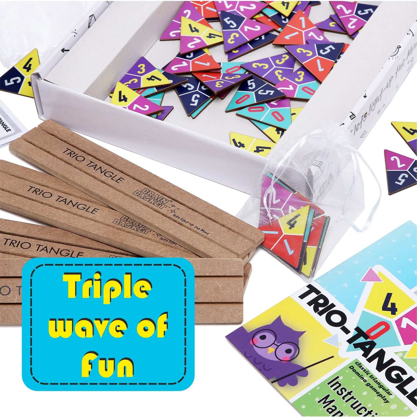 Trio Tangle | Age 6 to 99 | Logic | Visual-Intelligence | Strategy