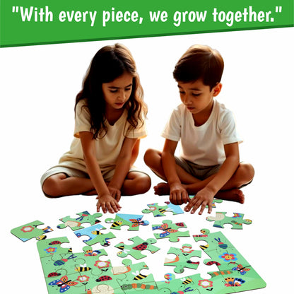 Floor Puzzle: The World of Bugs and Insects | Age 4 to 8 | Puzzle Game