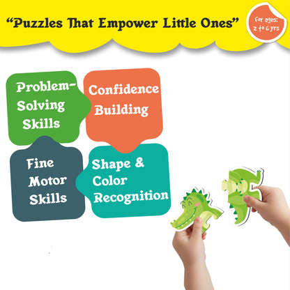 MY FIRST ANIMAL PUZZLE | Age 2 to 4 | Puzzle Game