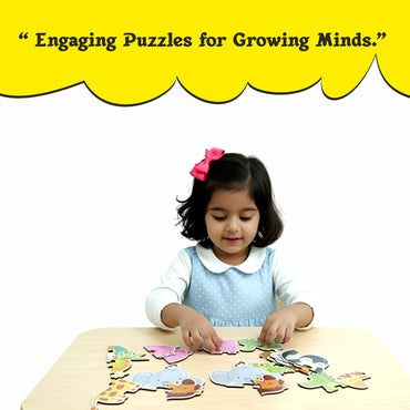 MY FIRST ANIMAL PUZZLE | Age 2 to 4 | Puzzle Game