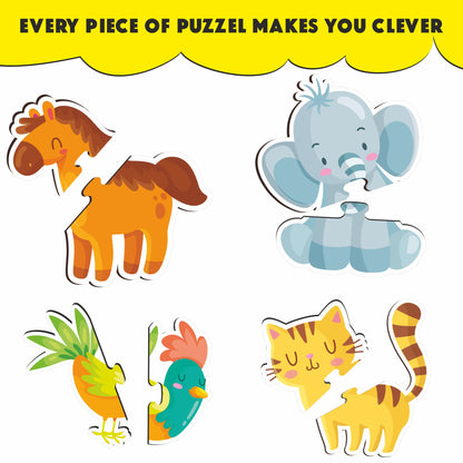MY FIRST ANIMAL PUZZLE | Age 2 to 4 | Puzzle Game