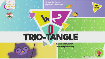 Trio Tangle | Age 6 to 99 | Logic | Visual-Intelligence | Strategy