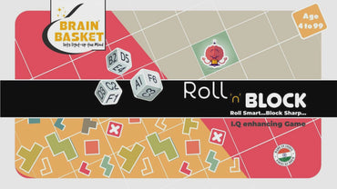 Roll 'N' Block | Age 4 to 99 | Logic | Visual-Intelligence