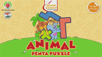 Animal Penta Puzzle | Age 2 to 8 | Logic | Visual-Intelligence