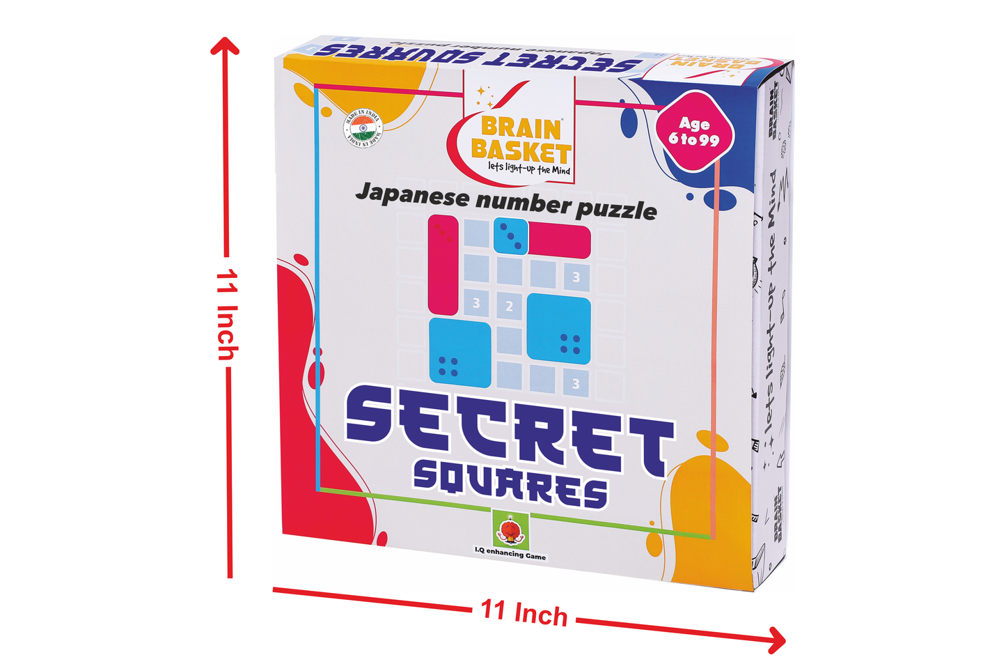 Secret Squares | Age 6 to 99 | Logic | Visual-Intelligence