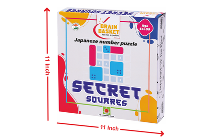 Secret Squares | Age 6 to 99 | Logic | Visual-Intelligence