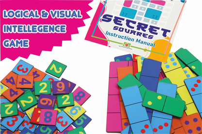 Secret Squares | Age 6 to 99 | Logic | Visual-Intelligence